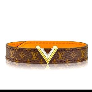 SOLD Authentic Louis Vuitton V essential bracelet